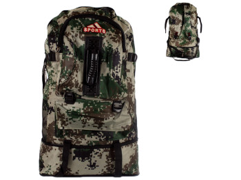 Рюкзак туристичний 56x33x16см (колір - хакі)