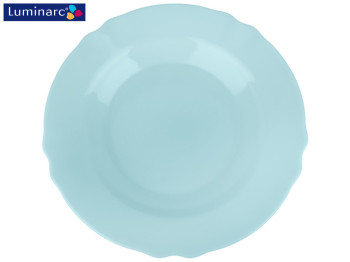 Тарелка суповая Luminarc LOUIS XV LIGHT TURQUOISE 22см 600мл 48632