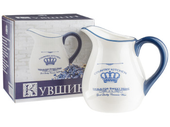 Кувшин керамический Империя 18,2х13х16см 1,15л