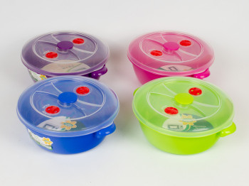 Судок с крышкой и клапаном для микроволновки Hobby Life 1.8л