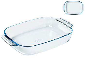Форма скляна Pyrex Classic, прямокутна, 39х25х7см, 3,7л, 3426470002998