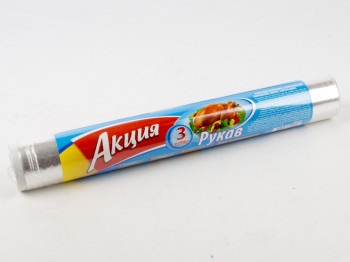 Рукав для запекания с клипсами "Акция" 3м