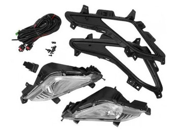 Фары дополнительные модель Hyundai Elantra 2014-16 (HY-691W)