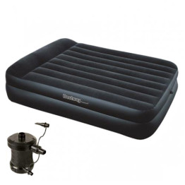 Надувна ліжко покрита флоком Comfort Deluxe Bestway 67345