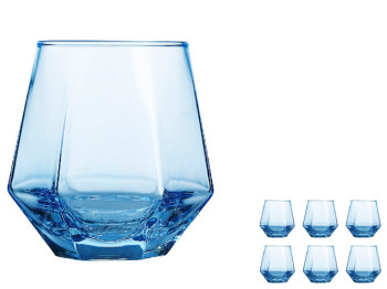 Набор стаканов Luton Blue, 340мл (цена за набор 6шт)