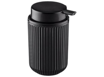 Дозатор для мила Idea Home AYS1SS Black, з набору 72151, 8690070778446