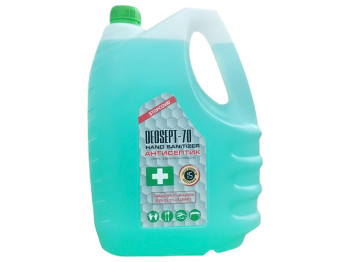 Антисептик DEOSEPT-70 зі спиртом 5л
