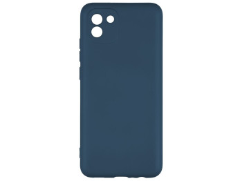 Чехол Full Case TPU+Silicone Touch No Logo для Samsung A03 4G Цвет 20, Blue