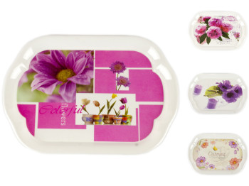 Поднос меламиновый овальный