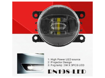 Фари додаткові RN-198-LED, універсальні (Renault/HD/NS/MB/SZ), LED, 12V, 10W, 900Lm