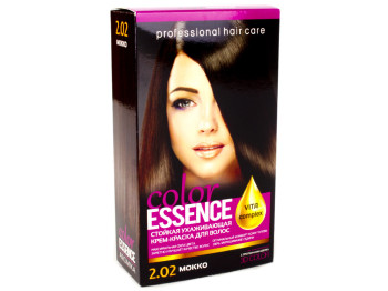 Крем-краска для волос "Color Essence" с окислителем, тон 2.02 Мокко