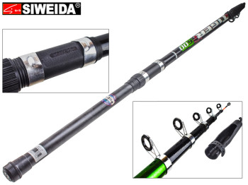 Вудка Siweida "Tiger" композит, 6 кілець, 6-секційна 6м 5-25г