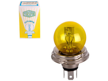Лампа Асим. для фари Trifa 24V 55/50W P 45t жовта (08503)