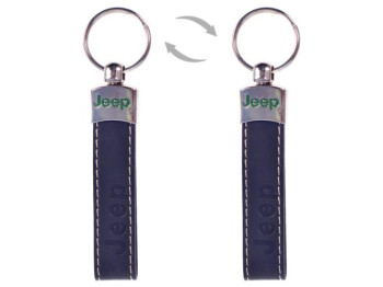 Брелок кожзам. длинный 1шт JEEP