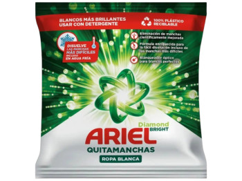 Пятновыводитель кислородный Ariel White Diamond Bright, для белых тканей, 150г