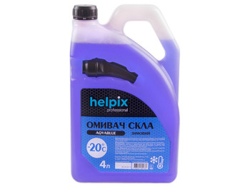 Омивач скла зимовий -20С Helpix "Aqvablue" з носиком 4л 04733