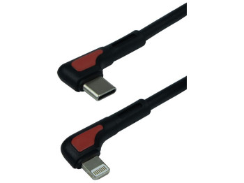 Кабель USB Remax RC-181i PD 20W Type-C to Ligtning Цвет Чёрный