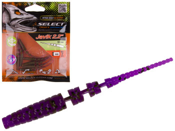 Приманка силиконовая съедобная Select Javik 2,2 col.888 55мм (цена за упаковку 7шт)