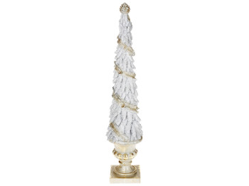 Елка декоративная на фигурной подставке, 58см