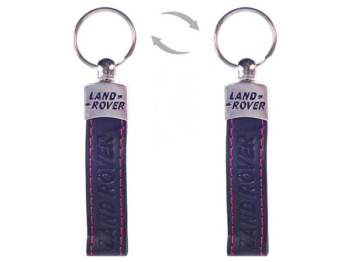 Брелок кожзам. длинный 1шт LAND ROVER