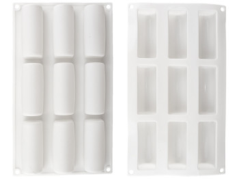 Форма для выпечки силиконовая Stenson на 9 емкостей 29,7х3,5х17см