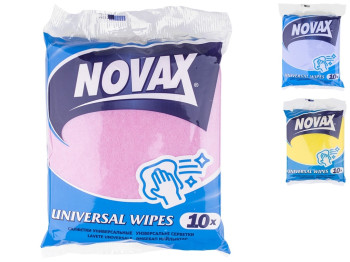 Серветки універсальні Novax 10шт