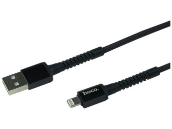 Кабель USB Hoco X71 Lightning 2.4A Колір Чорний