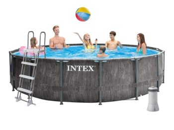 Бассейн каркасный круглый Prism Frame. Intex 26742