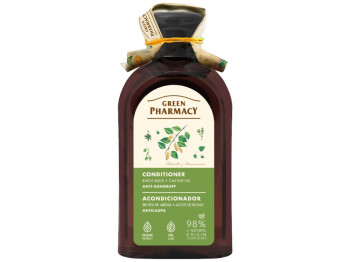 Бальзам-кондиционер "Зеленая Аптека" Березовые почки и касторовое масло для всех типов волос300мл