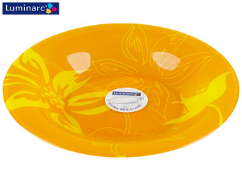 Тарелка суповая Luminarc "Lily Flower" 21,5см 87752
