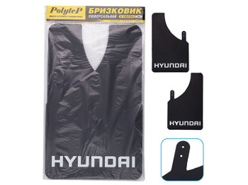 Брызговики универсальные резиновые Sport Master XL 230х375 HYUNDAI, 2шт