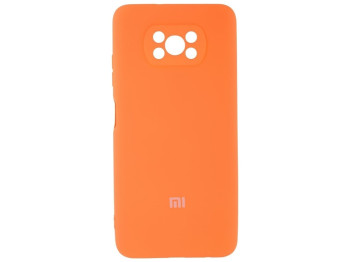 Чехол Full Case with frame для Xiaomi Poco X3 Цвет 02, Apricot