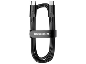 Мережевий зарядний пристрій Baseus GaN5 PRO 140W+Cable Type-C to Type-C 240W CCGP1002 Колір Чорний
