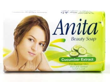 Мыло туалетное твердое "Anita" Огурец для норм. кожи 80гр Индонезия