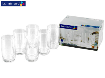 Стаканы стеклянные Luminarc "French Brasserie" 330мл (цена за набор 6шт) 89575