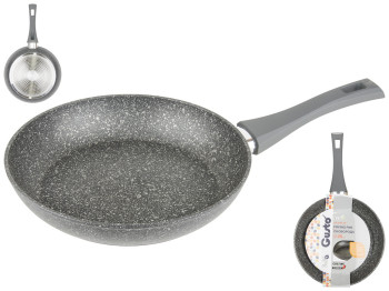 Сковорода глубокая Gusto индукционное дно с антипригарным покрытием Marble D26см GT-2104-26
