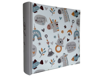 Фотоальбом EVG Baby Pattern, 20 самоклеящихся страниц, картон, 29×32см, дизайн животные и игрушки