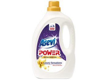 Гель для прання універсальний Asevi Power, концентрат, біорозкладний, 50 циклів, 2,5л