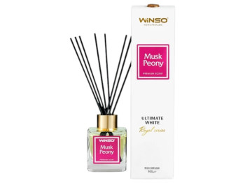 Аромадифузор Winso ultimate white, musk peony, 100 мл.