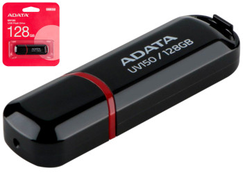 USB флеш-накопитель 3.2 A-Data UV150 128Gb, цвет черный
