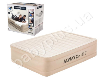 Велюр матрас з вбудованим електронасосом. Bestway 69054