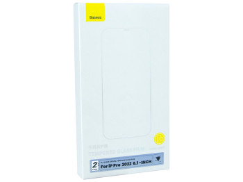 Защитное стекло Baseus Crystal 0.3mm для IPhone 14 (2 шт) SGBL100002 Цвет Прозрачный