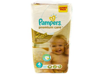 Подгузники Pampers "Prem. Care Maxi" (7-14 кг) 66шт