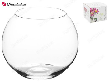 Ваза скляна Pasabahce Flora D12х10,5см