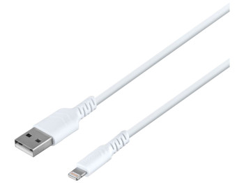Кабель USB Hoco X62 Fortune Lightning 2.4A Цвет Белий