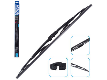 Щетка стеклоочистителя каркасная VITOL EXO 21" 53см (VK-21530)