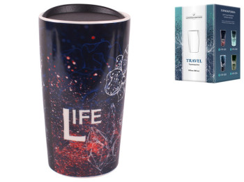 Чашка Limited Edition Travel Life, з кришкою, 360мл, 6900066877629