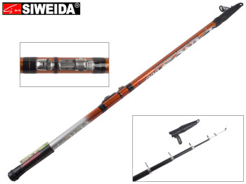 Вудка Siweida "Lanos" композит, 6 кілець, 5-секційна 5м 5-25г