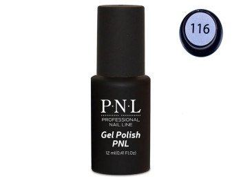 Гель-лак для ногтей P.N.L №116 Silver Gray 12мл