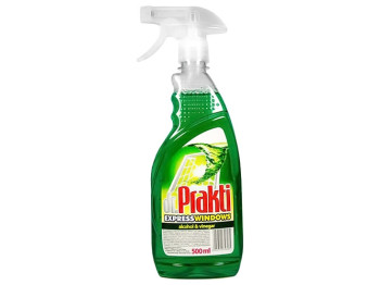 Засiб для чищення скляних поверхонь Dr. Prakti alcohol&vinegar, 1л